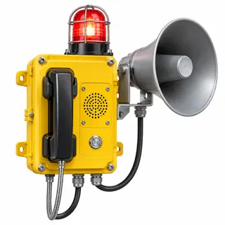 Телефоны с рупором и маяком (шумные объекты)