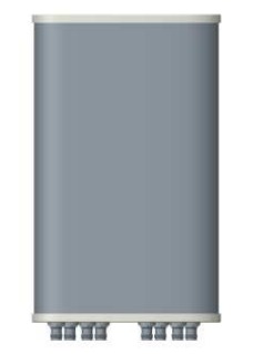 КАДАММ K8820046F11 — антенна малой соты 698–960 / 1710–2690 / 2×3300–3800 МГц, 14 дБи, фиксированный наклон 3°