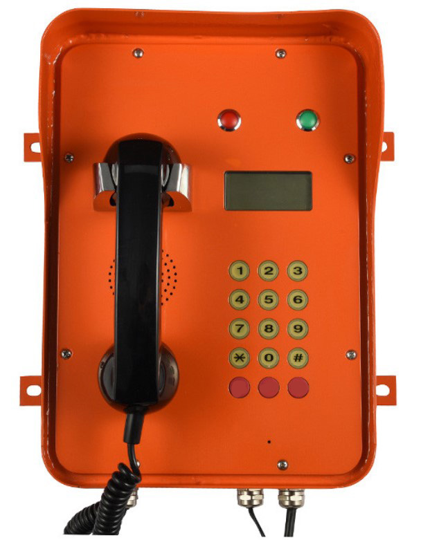 КАДАММ ТЛ5107 (TALK-5107) — Водонепроницаемый телефонный аппарат общего пользования с дисплеем и автоматическим набором