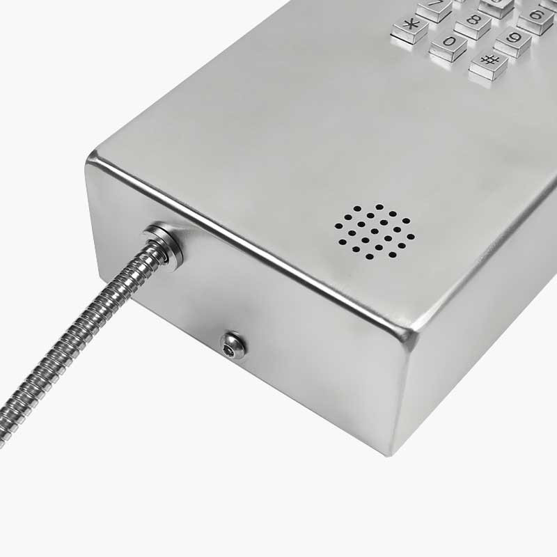 КАДАММ ТЛ4030-IP (TALK-4030-IP) — Прочный компактный антивандальный телефон из нержавеющей стали с клавиатурой для стандартного набора номера